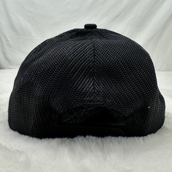 Raider Cartel Meshback Snapback Adjustable Cap Adult Unisex Black Port Authority - Picture 4 of 9